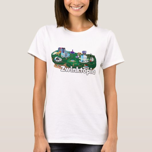 Zwinktopia Baby Doll T-shirt (Voorkant)