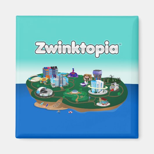 Zwinktopia Magnet (Voorkant)