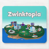 Zwinktopia Mousepad Muismat (Voorkant)