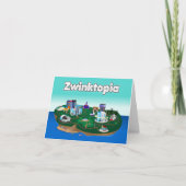 Zwinktopia Note Card Kaart (Voorkant)