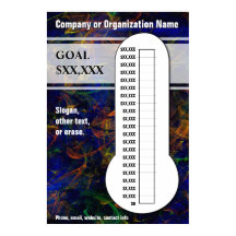 Zwirblauwe thermometer