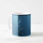 Zwirl Blues Koffiemok (Voorkant links)
