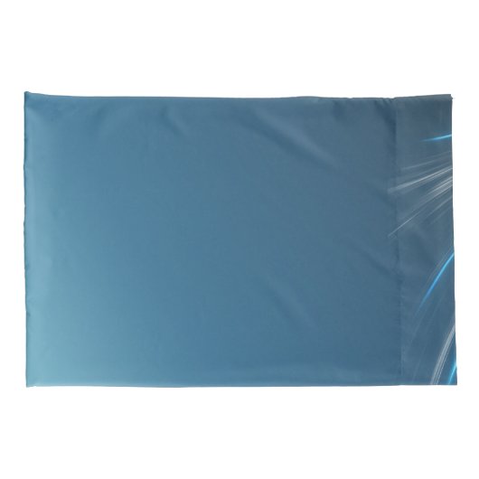 Zwirl Blues Kussensloop (Achterkant-Rechts)