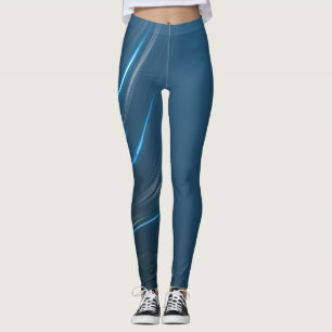 Zwirl Blues Leggings