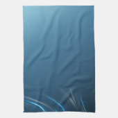 Zwirl Blues Theedoek (Verticaal)