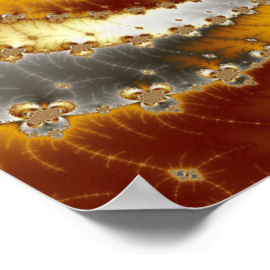 Zwirl Fractal 1 - Fractal Poster (Hoek)