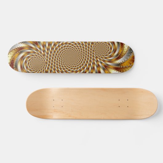 Zwirl Fractal 1 - Fractal Skateboard (Horizontaal)