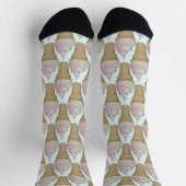 Zwirl Ice Cream Cone Socks Sokken (Top)