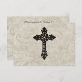 Zwirl Katholiek Kruiskruis RSVP Entree Choice (Voorkant / Achterkant)