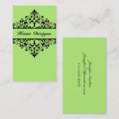  Zwirl Lime Green Visitekaartje (Voorkant / Achterkant)