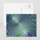 Zwirler - Fractal Briefkaart (Voorkant / Achterkant)