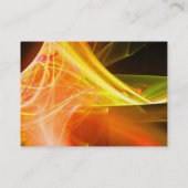 ZWIRLGEM MONOGRAM Levendig zwart geel blauw Visitekaartje (Achterkant)