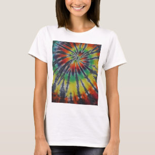 Zwirlvormige, perfecte klassieke tinkleurstof t-shirt