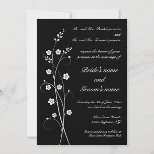 Zwirly Blooms Weddenschap Kaart