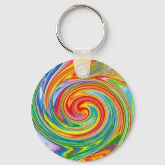 Zwirly Colors Sleutelhanger (Voorkant)