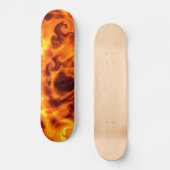 Zwirly Flames Skateboard (Voorkant)