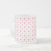 Zwirly Heart Matglas Koffiemok (Voorkant links)