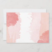 Zwirly Manuscript Bekleding Foto Dank u Baby showe Aankondiging (Achterkant)