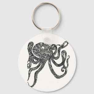 Zwirly Octopus Sleutelhanger