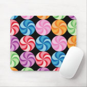 Zwirly Snoepjes Mousepad Muismat (Met muis)