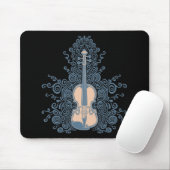 Zwirly Violin Muismat (Met muis)