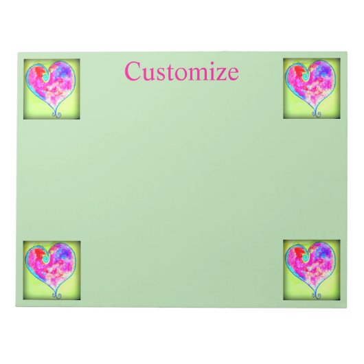 Zwirroze harten Thunder_Cove Notitieblok (Voorkant)