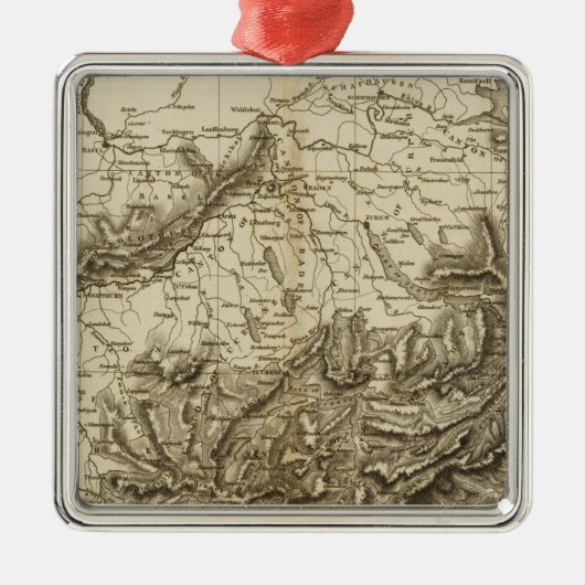Zwitserland 10 metalen ornament (Voorkant)