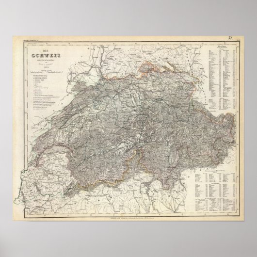 Zwitserland 10 poster (Voorkant)