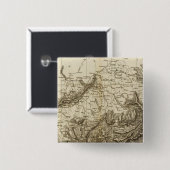 Zwitserland 10 vierkante button 5,1 cm (Voorkant /achterkant)