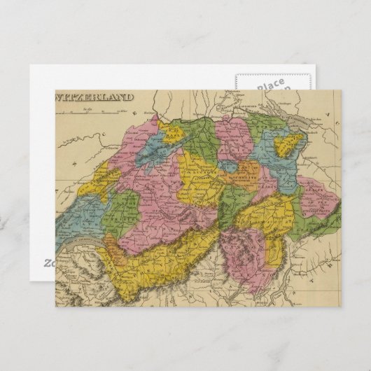 Zwitserland 11 briefkaart (Voorkant / Achterkant)