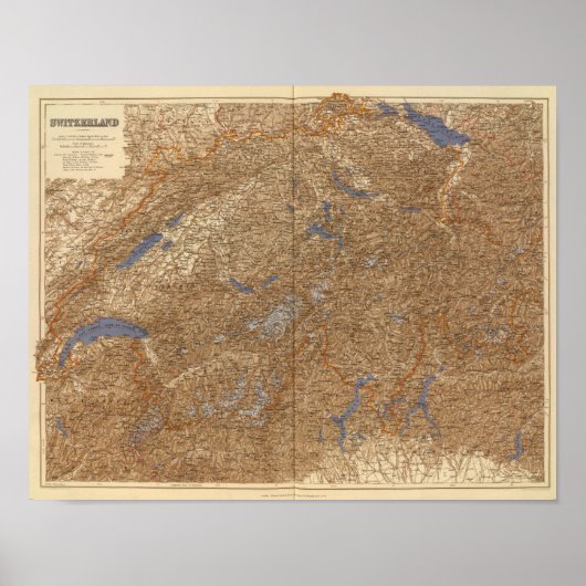 Zwitserland 11 poster (Voorkant)