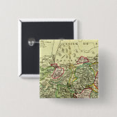 Zwitserland 12 vierkante button 5,1 cm (Voorkant /achterkant)