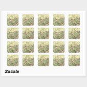 Zwitserland 12 vierkante sticker (Vel)