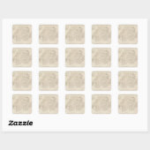Zwitserland 12 vierkante sticker (Vel)