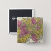 Zwitserland 13 vierkante button 5,1 cm (Voorkant /achterkant)