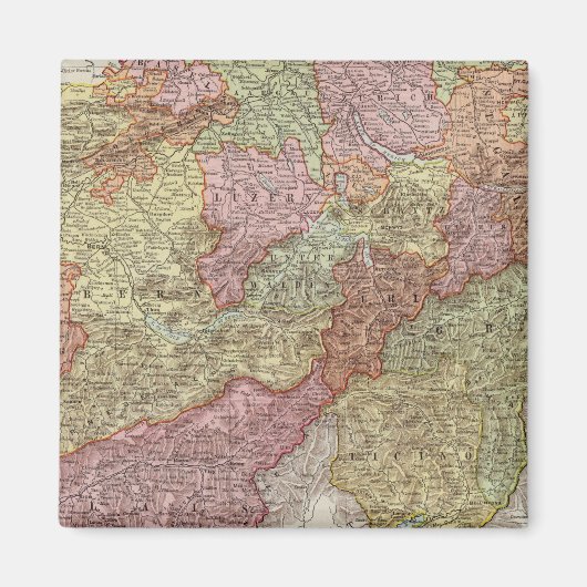 Zwitserland 14 magneet (Voorkant)