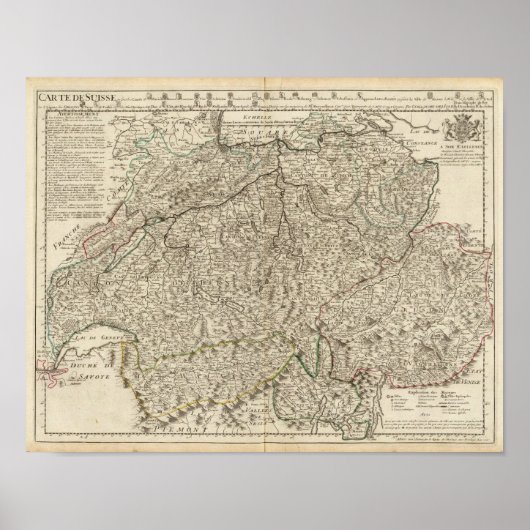 Zwitserland 15 poster (Voorkant)