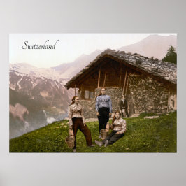 Zwitserland (1900) poster