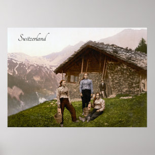 Zwitserland (1900) poster