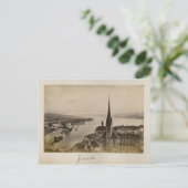 Zwitserland 1908, Zürich Briefkaart (Staand voorkant)