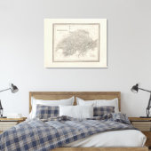 Zwitserland 19 canvas afdruk (Insitu (Slaapkamer))