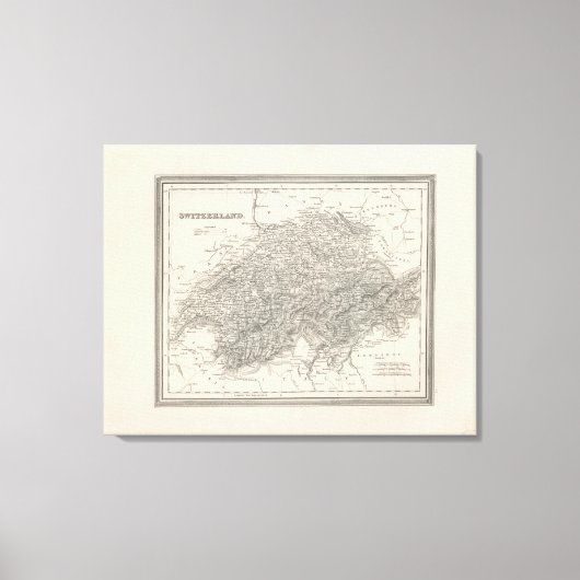 Zwitserland 19 canvas afdruk (Voorkant)