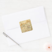 Zwitserland 19 vierkante sticker (Envelop)