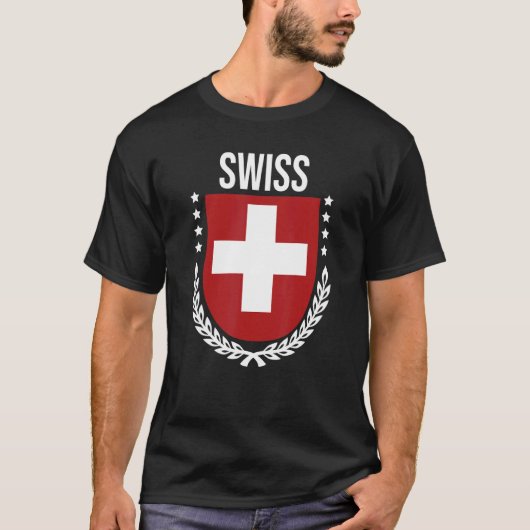 Zwitserland 1 t-shirt (Voorkant)