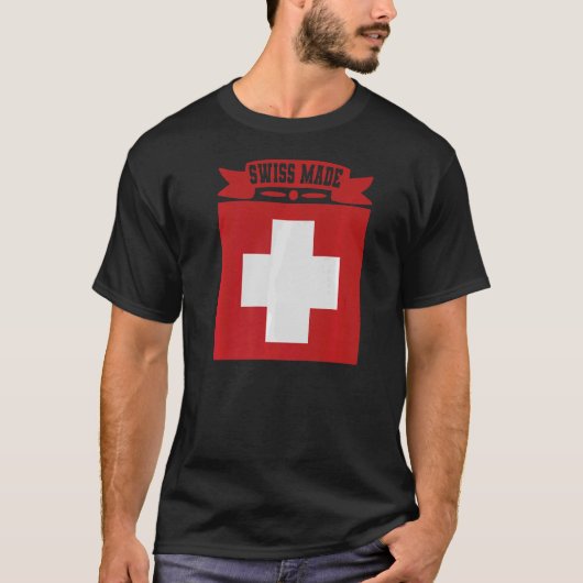 Zwitserland 1 t-shirt (Voorkant)
