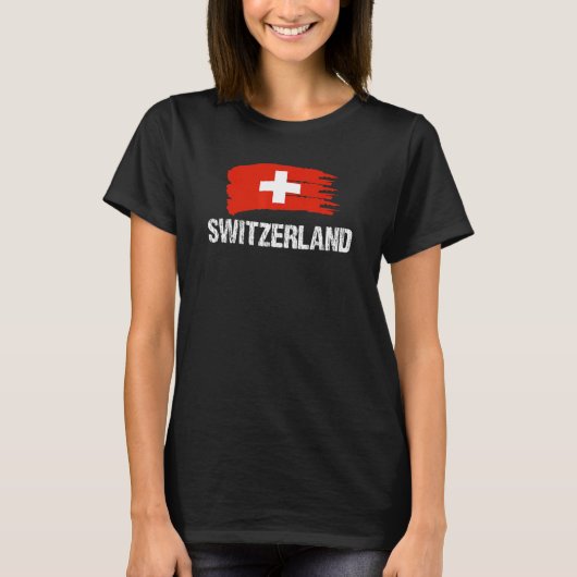 Zwitserland 1 t-shirt (Voorkant)