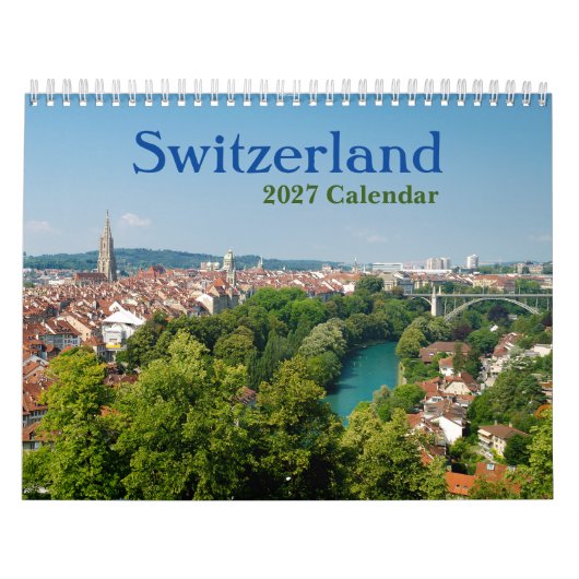 Zwitserland 2026 Agenda Kalender (Hoes)
