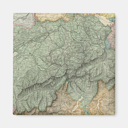 Zwitserland 21 magneet (Voorkant)