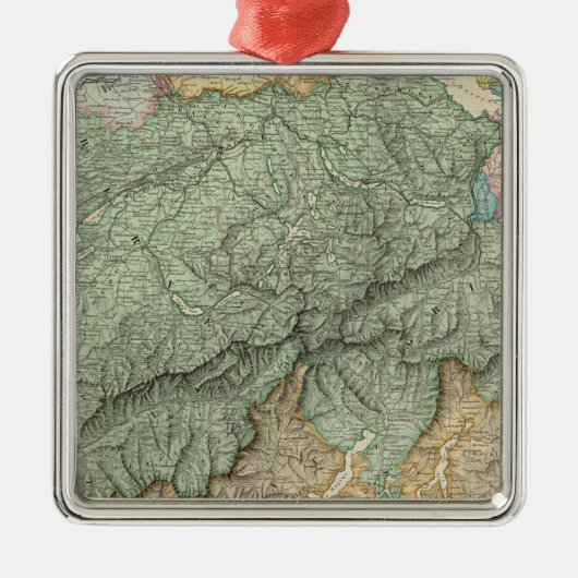 Zwitserland 21 metalen ornament (Voorkant)
