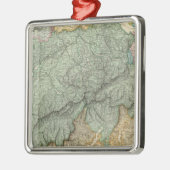 Zwitserland 21 metalen ornament (Links)